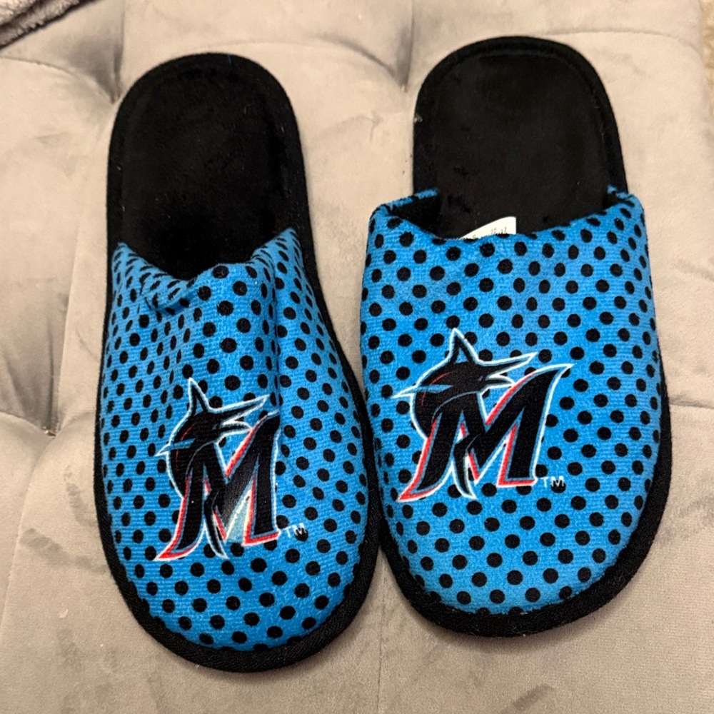 Miami marlins slippers